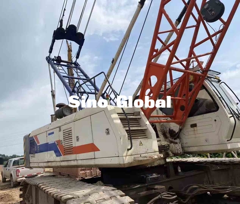 Zoomlion 75 ZCC750H Used Crawler Crane 18m fixed jib Length