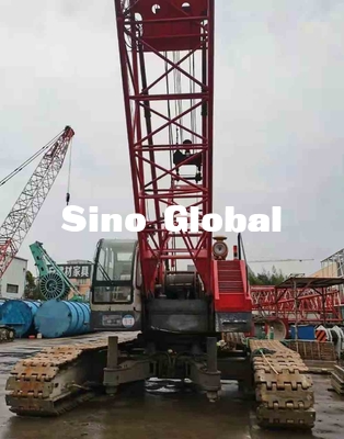 Second Hand Fuwa Crawler Crane 80 Ton QUY80A Fuwa Model 13m  Boom
