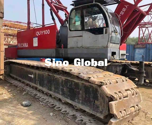 Fuwa QUY100 Used Crawler Crane With 100 Tons Lifting Capacity