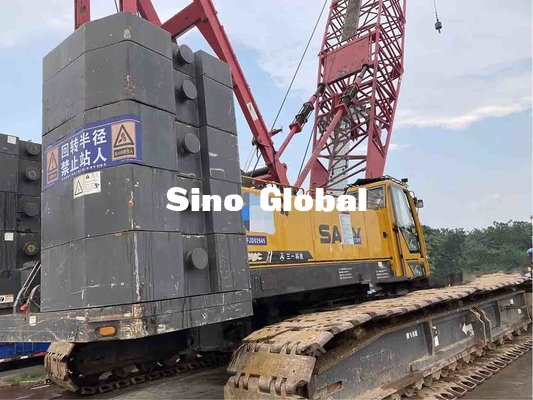 Used Sany Crawler Crane 150 Ton SCC1500C Model 242kW Engine Power