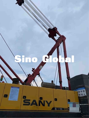 Used Sany Crawler Crane 150 Ton SCC1500C Model 242kW Engine Power