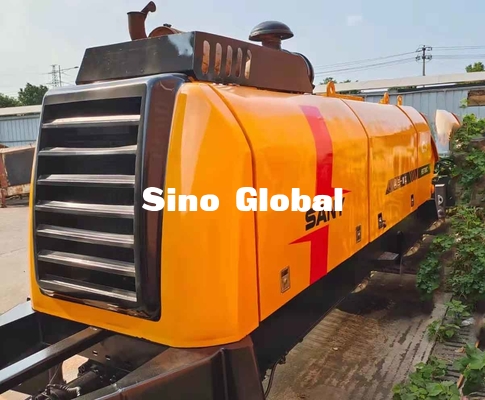 Sany Diesel Used Concrete Trailer Pump S Valve Type 180KW Power
