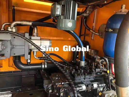 HBT6013 Sany Used Trailer Mounted Concrete Pump 90KW S Valve Type