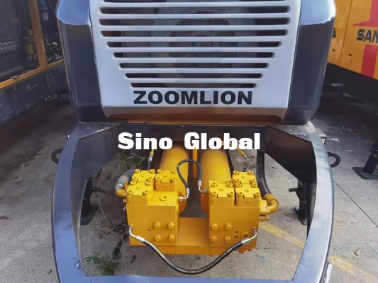 Zoomlion Used Concrete Trailer Pump HBT60.13 174KW Grey Green Color