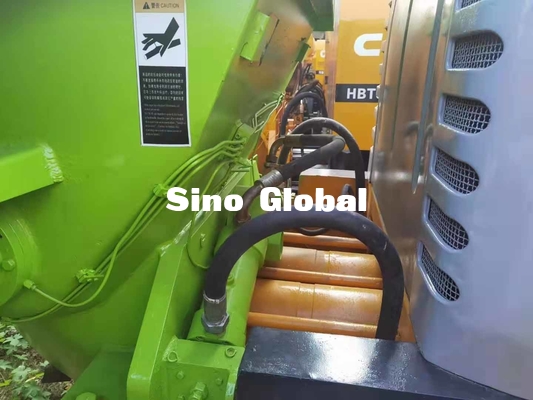 Zoomlion Used Concrete Trailer Pump HBT60.13 174KW Grey Green Color