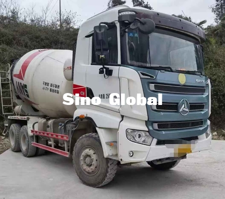 Sany Used Concrete Mixer Truck 12M³ Capacity 257KW Engine Power