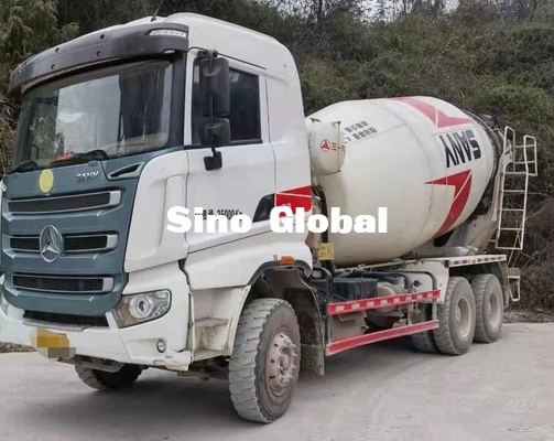 Sany Used Concrete Mixer Truck 12M³ Capacity 257KW Engine Power