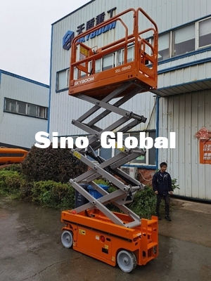 SSL-08HD Model Diesel Powered Scissor Lift with CE certificate