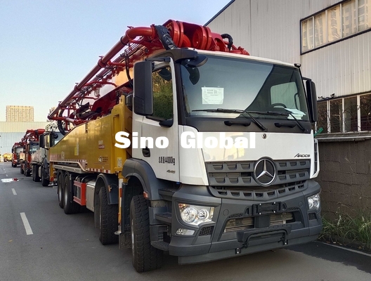 New Sany 47M Truck-Mounted Concrete Pump with Benz Chassis