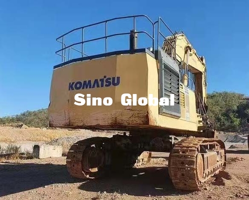 514KW Power Used Crawler Excavator Komatsu 1250 Model 170mm Stroke