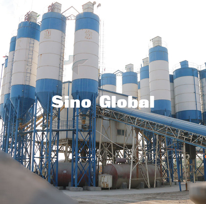 Zoomlion HZS180 Concrete Batching Plant 205KW Power 180 M3/H Capacity
