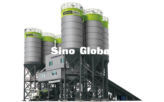 Zoomlion HZS120P Batching Plant Mixer Power 2*37KW