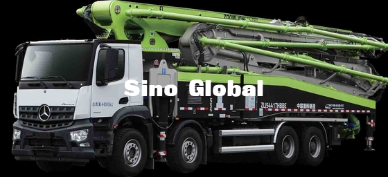 Zoomlion Truck Mounted Pumps 63X-7RZ with Benz Chassis