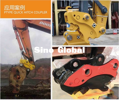 Excavator Quick Hitch Coupler For Komatsu Sany CAT Construction Machinery