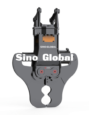 flexible Hydraulic Shear Attachment For Excavator with Double Cylinder One Cylinder