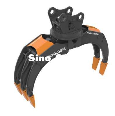 Mechanical Hydraulic Grapple For Excavator Komatsu Sany CAT